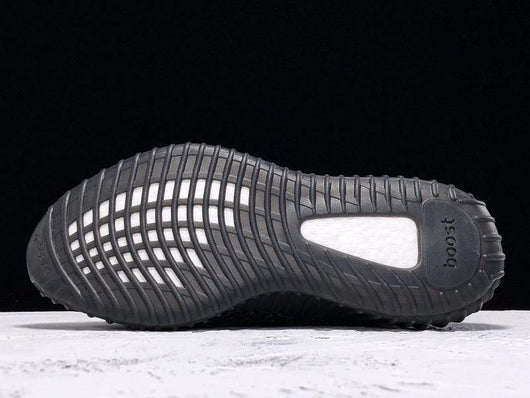 Yeezy 350 V2 Reflective Black Sneakers