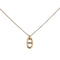 CHAINE SMALL NECKLACE GOLD AND SILVER
