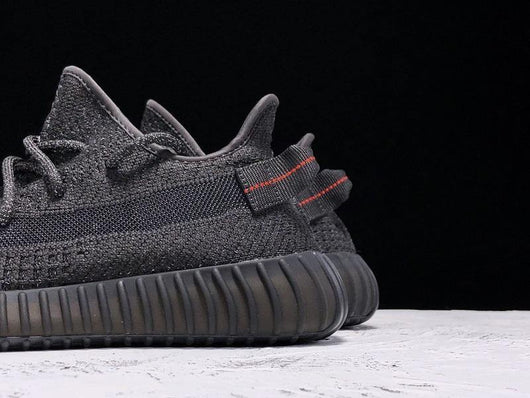 Yeezy 350 V2 Reflective Black Sneakers