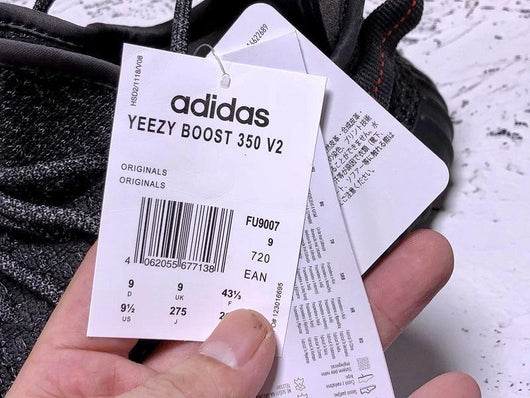 Yeezy 350 V2 Reflective Black Sneakers
