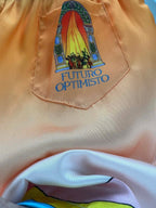 Sunset Gradient Silk Shorts - Men's