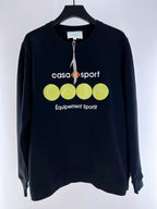 Navy Cotton Ball Graphic Crewneck - Men's