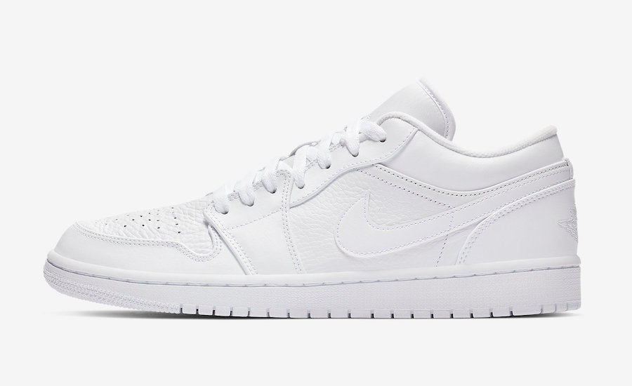 Air Jordan 1 Low White – with an iconic design that pairs beautifully with any fit, these shoes are ideal for – LUX VERSE Luxury Designer Fashion Outlet