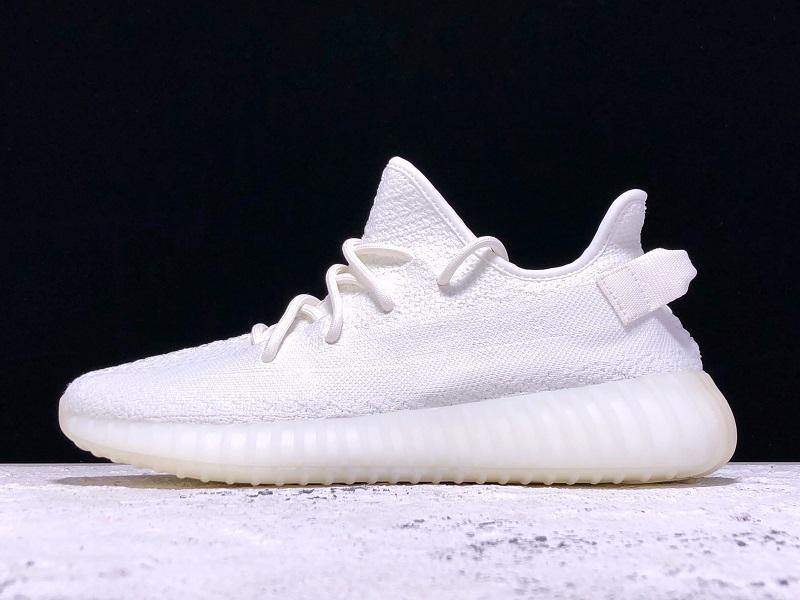 Yeezy 350V2 All Boost Basf White Sneakers