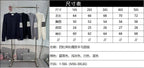 4-Bar Crewneck Cream Sweater - Men's