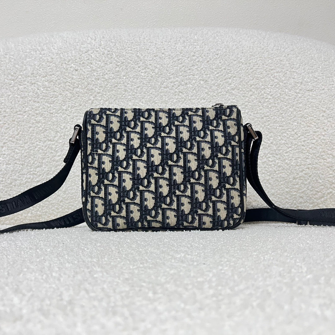 Black and Grey Crossbody Bag