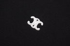 Grey Cotton Chest Logo Long-Sleeve - Men's