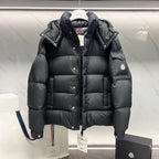 Black Puffer Jacket - Men's