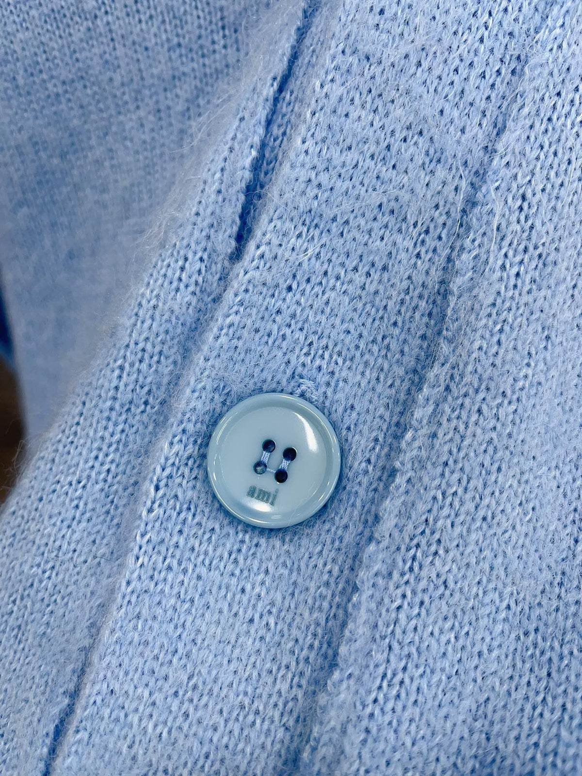Light Blue and Pink Sweater - Men's