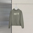 Navy Cotton Numeral Print Pullover - Men's