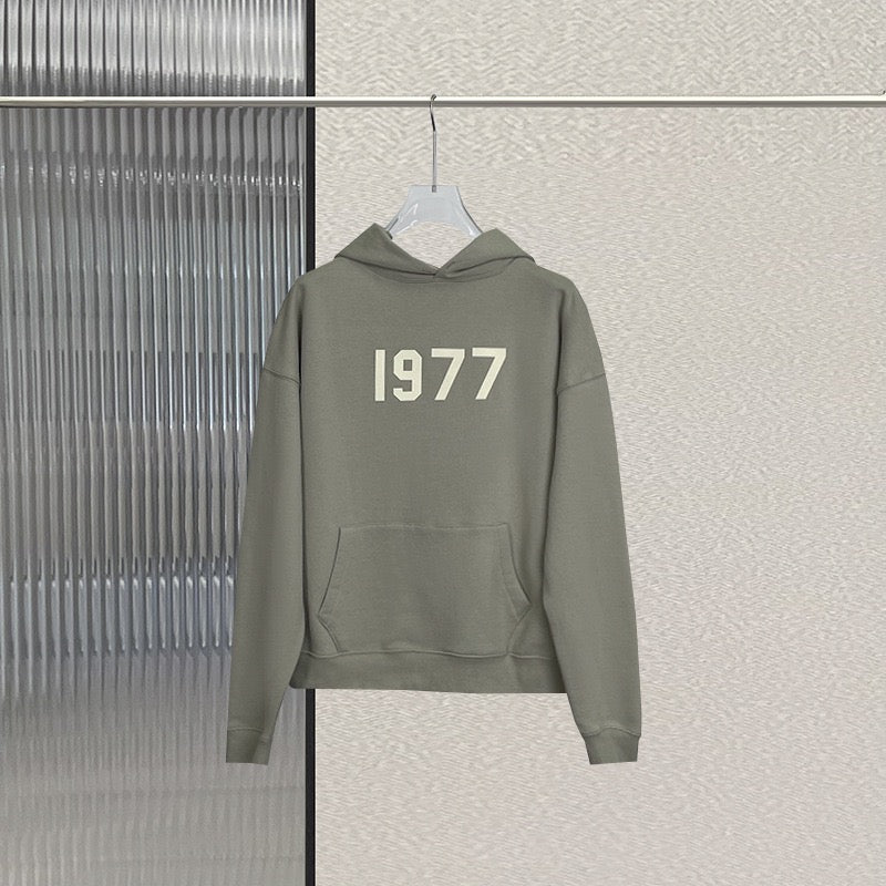 Navy Cotton Numeral Print Pullover - Men's