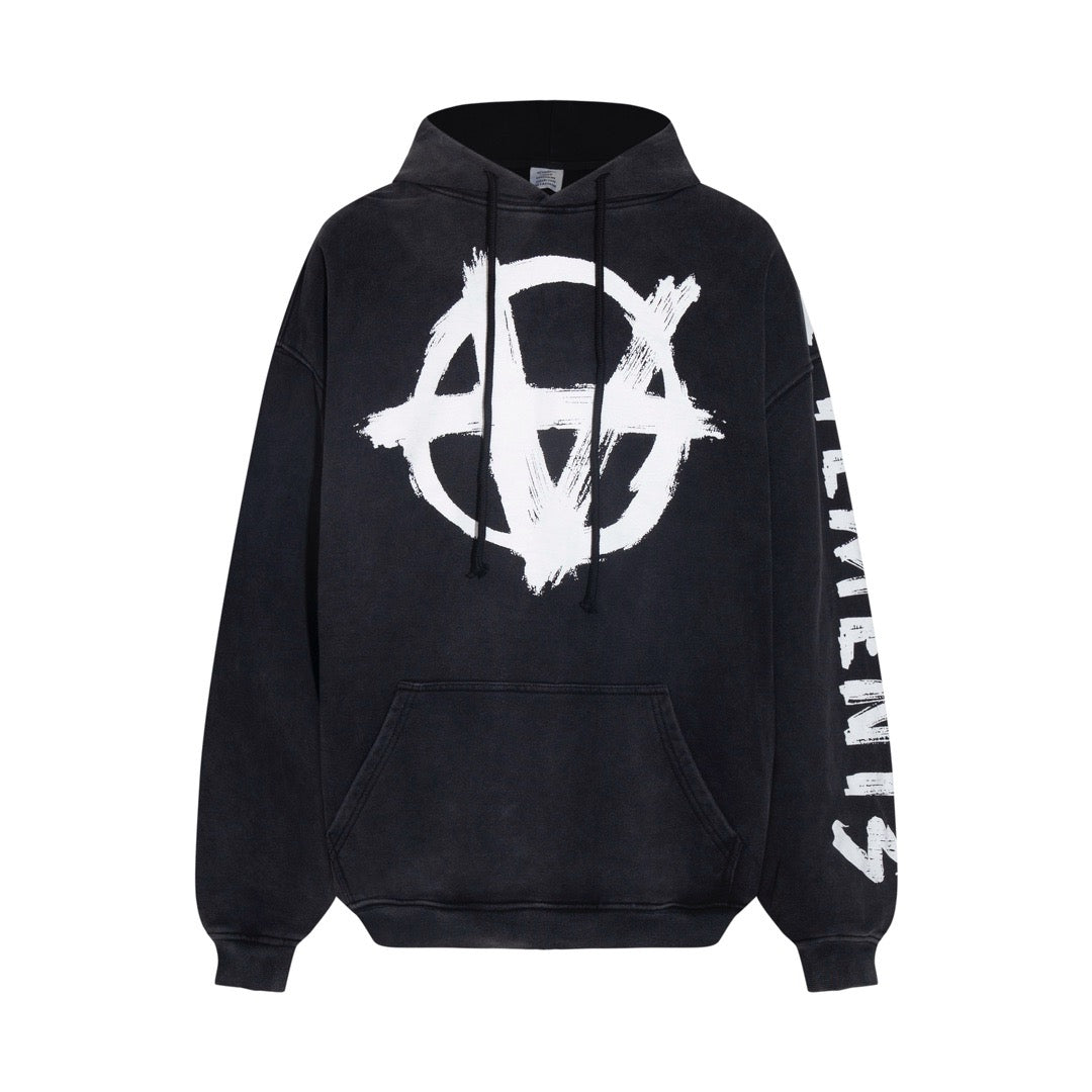 Faded Graphic Hoodie - Men's