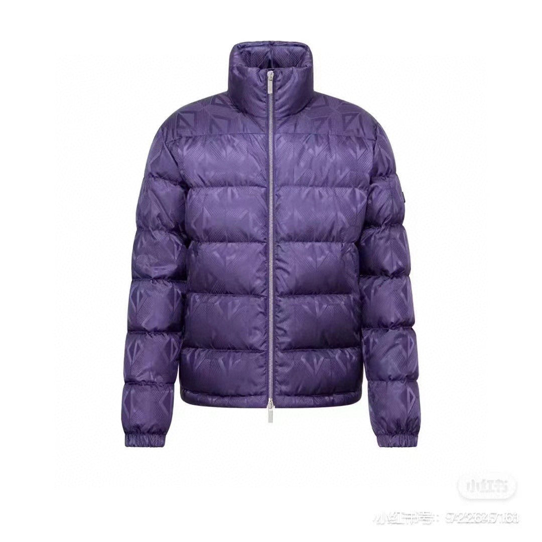 Purple Puffer Jacket - Men's