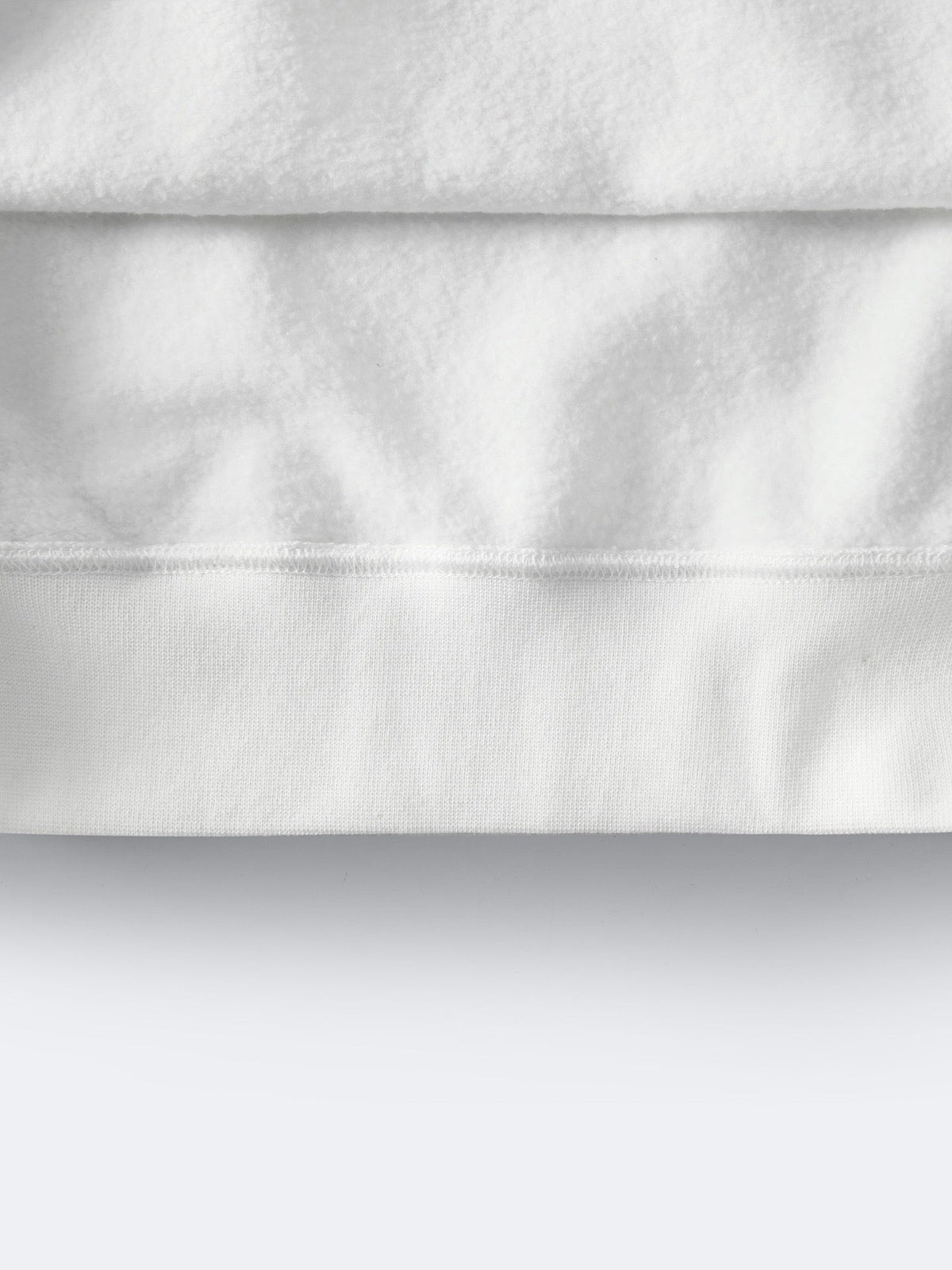 Essentials White Logo Sweatshirt - Men's