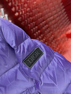 Purple Puffer Jacket - Men's