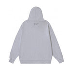 Black Cotton Text Logo Pullover - Men's
