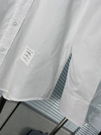 Blue Cotton Oxford Long-Sleeve - Men's