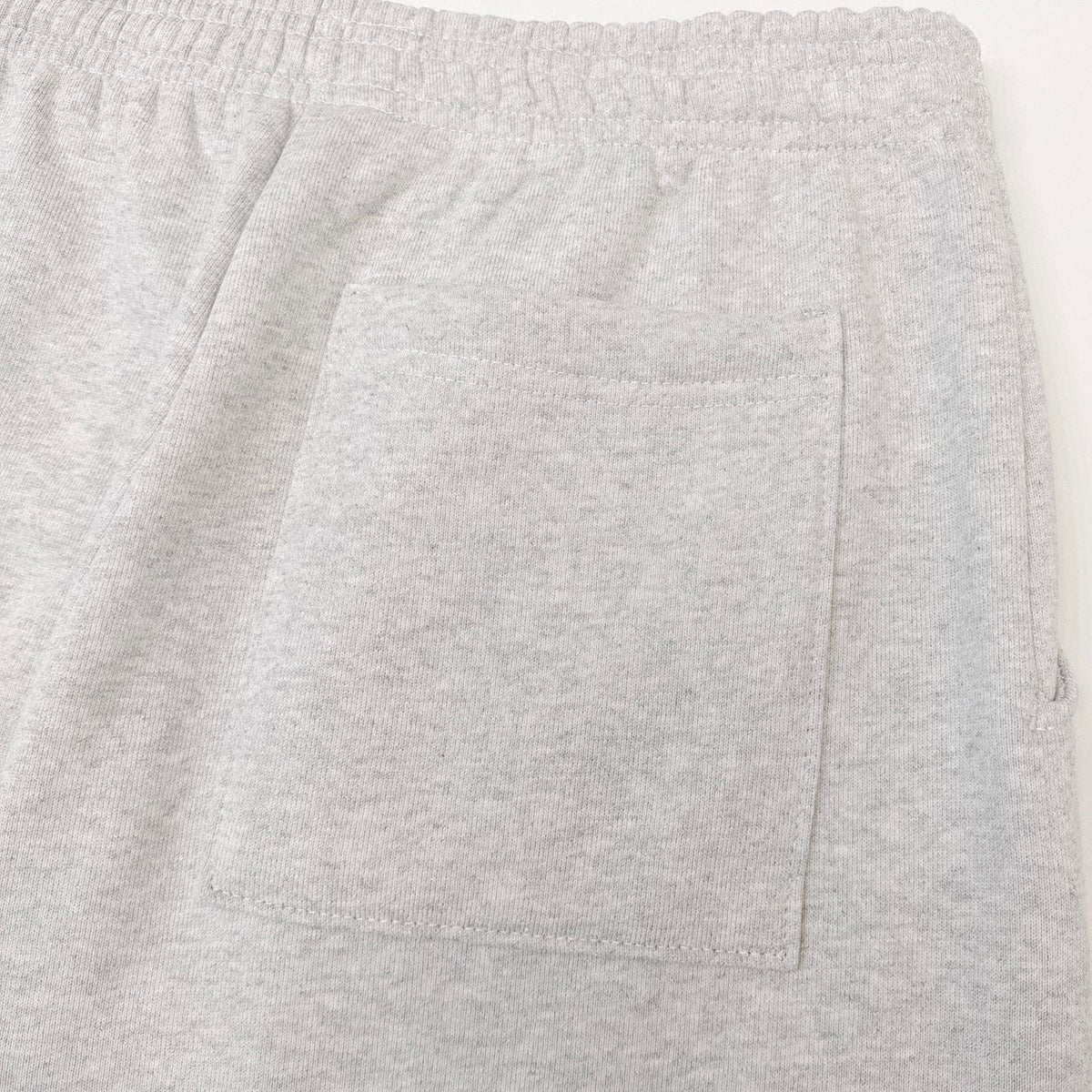 Grey Cotton Arch Text Joggers - Men's