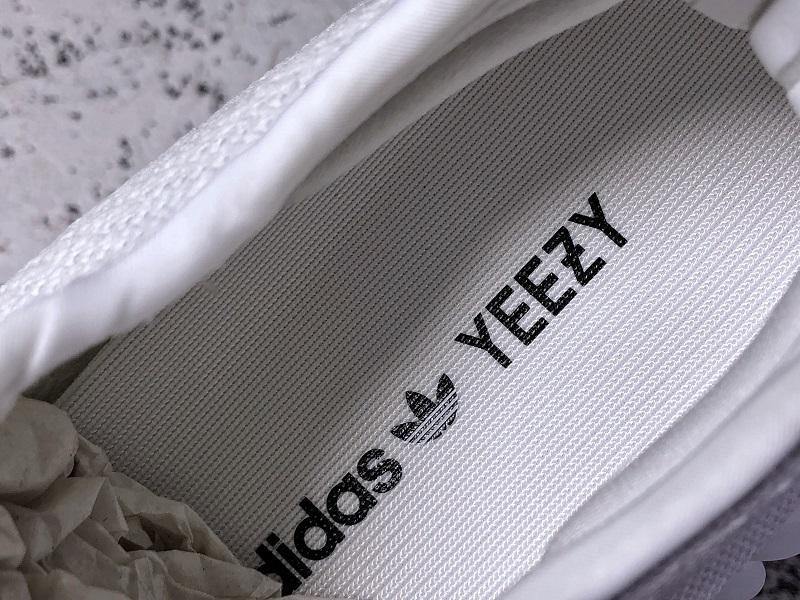 Yeezy 350V2 All Boost Basf White Sneakers