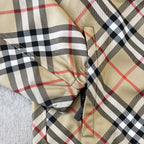 Vintage Check Hooded Zip Jacket - Men's