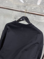 Black and White Sweatshirt - Men's