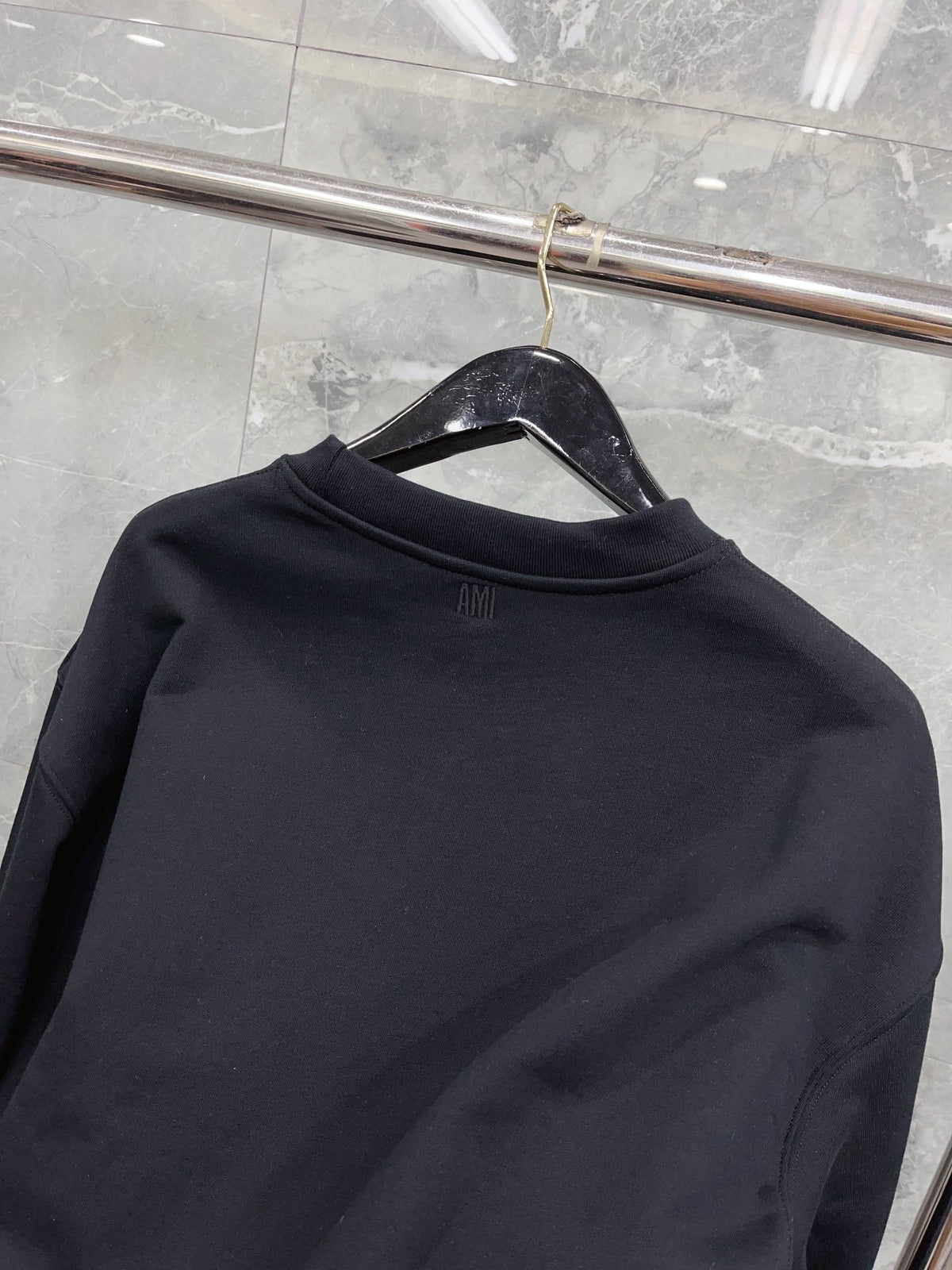 Black and White Sweatshirt - Men's