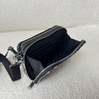 Black and Grey Crossbody Bag