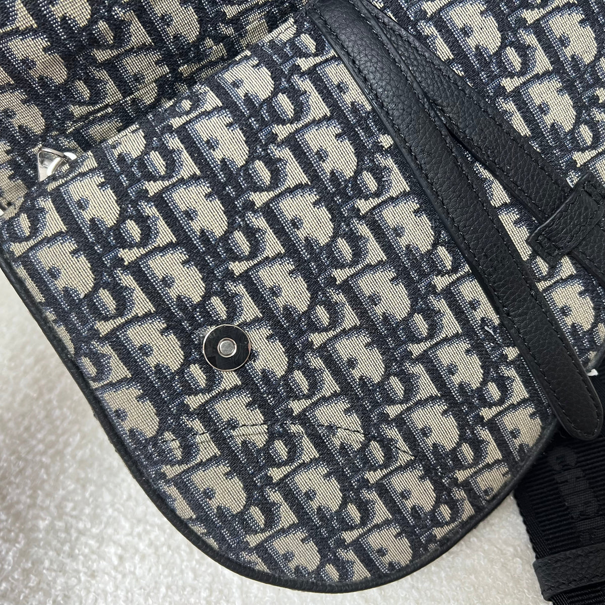 Black and Grey Shoulder Bag