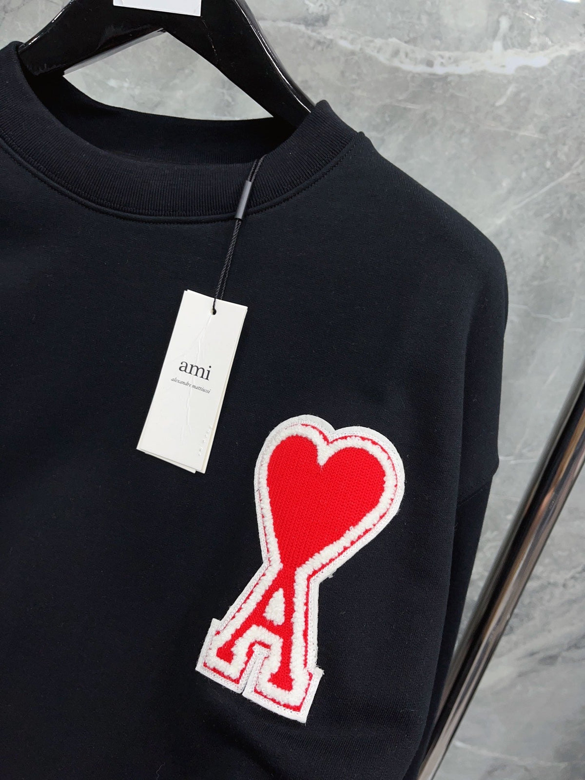 Black and White Sweatshirt - Men's