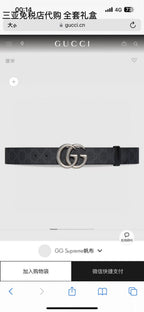 Black and Grey Belt