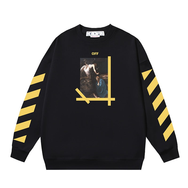 Caravaggio Yellow Arrows Sweatshirt - Men's