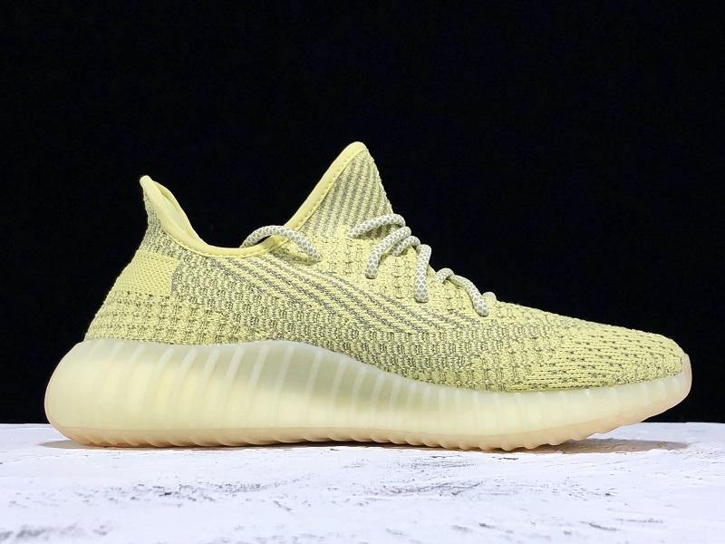 Yeezy Boost 350 V2 Semi Frozen Yellow Sneakers