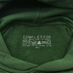 Green Cotton Graphic Pullover - Men's