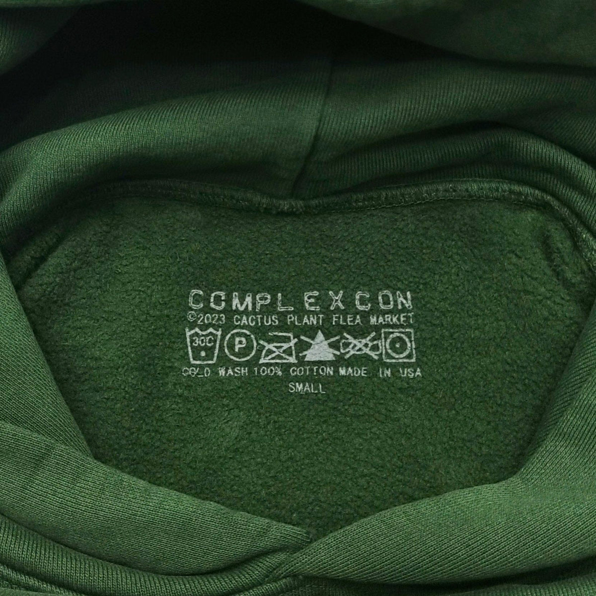 Green Cotton Graphic Pullover - Men's