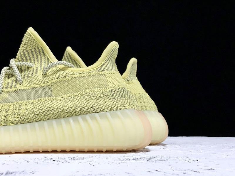 Yeezy Boost 350 V2 Semi Frozen Yellow Sneakers