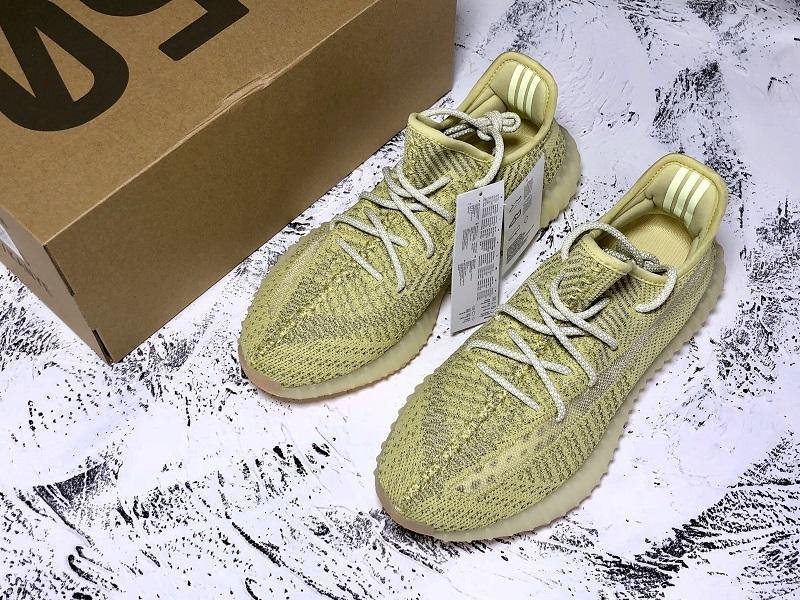 Yeezy Boost 350 V2 Semi Frozen Yellow Sneakers