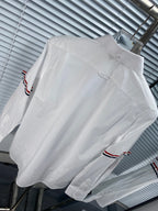 Blue Cotton Oxford Long-Sleeve - Men's