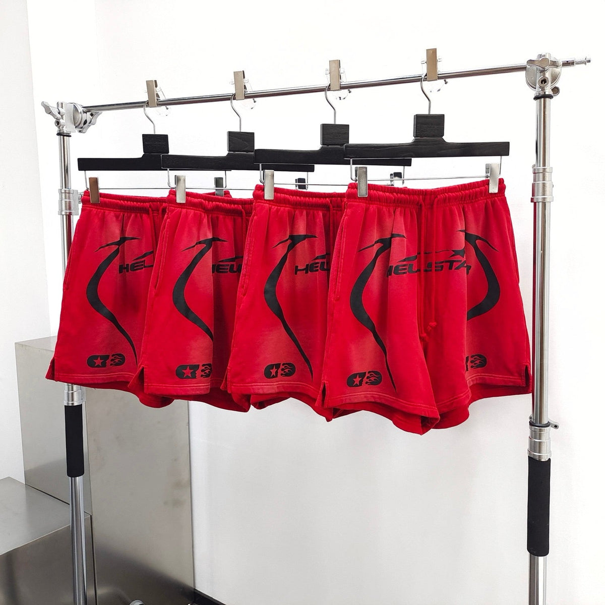 Dark Red Shorts - Men's