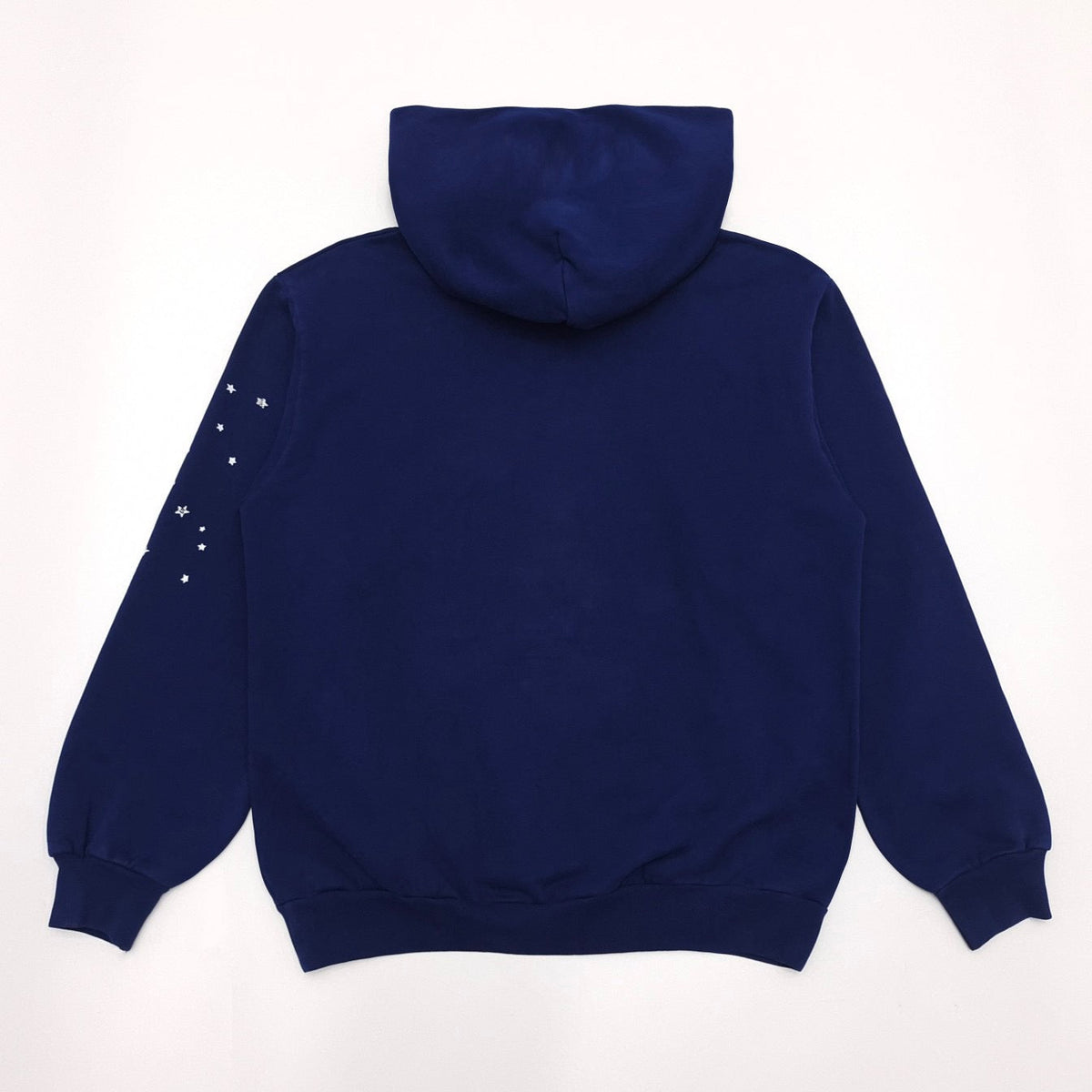 Navy Cotton Web Print Pullover - Men's
