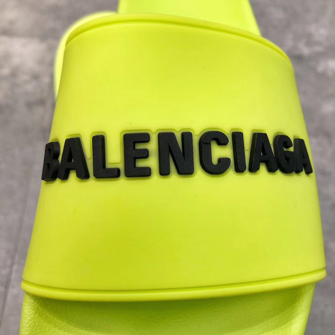 Neon Yellow Slides