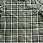 Blue Flannel Printed Sleeve Long-Sleeve - Men's