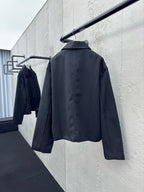 Black Cotton Patch Chore - Men's