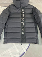 Black Puffer Jacket - Men's