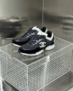 White Mesh Colourblock Chunky - Women's