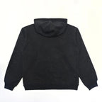Black Cotton Embellished Pullover - Men's