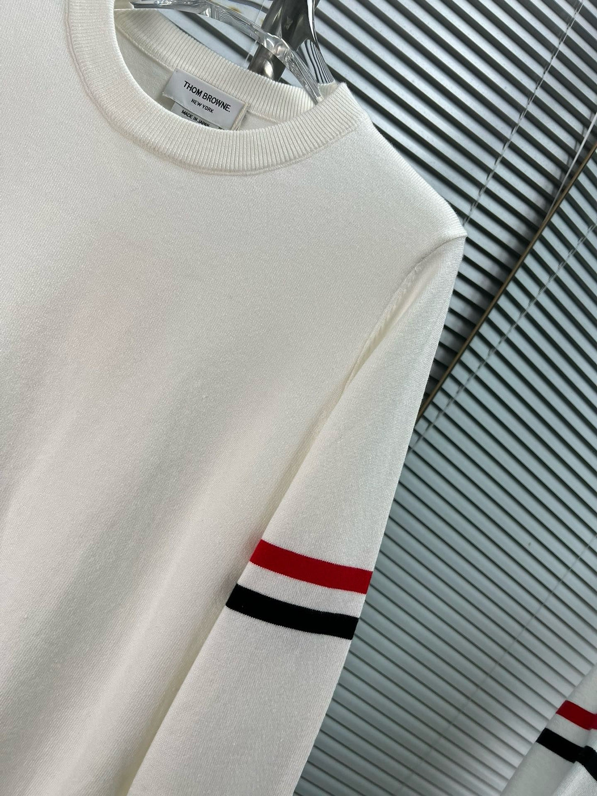 RWB Crewneck Cream Sweater - Men's