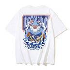 Black Cotton Patch Short-Sleeve - Men's