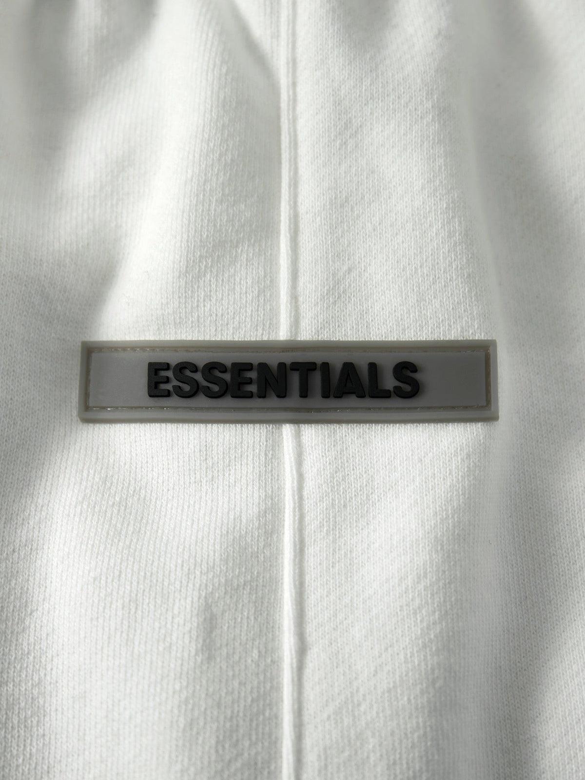 Essentials Cream Sweat Trousers - Men's