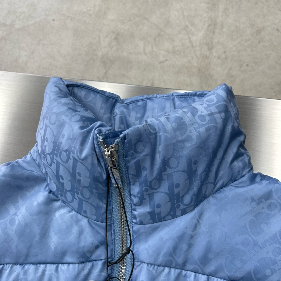 Blue Puffer Jacket - Men's