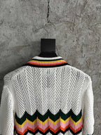 Chevron Knit Shirt - Men's